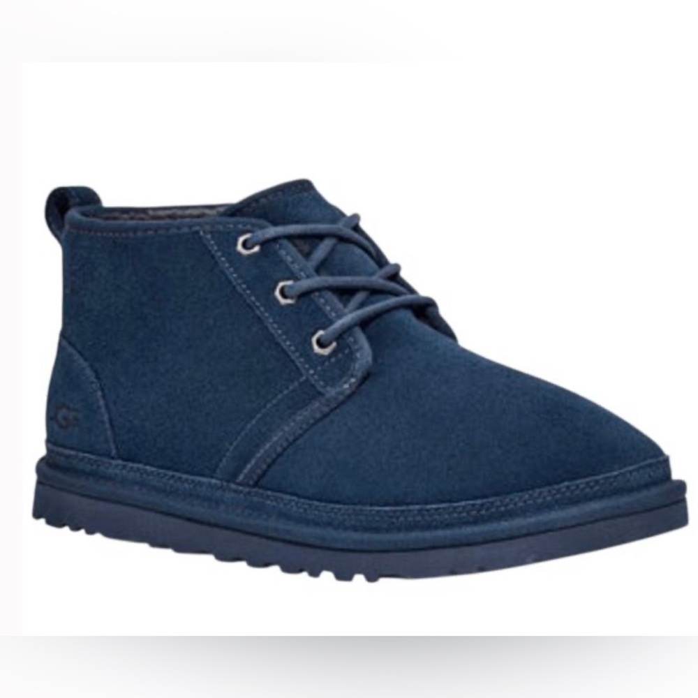 UGG Neumel Chukka Boot In Navy Blue Size 8